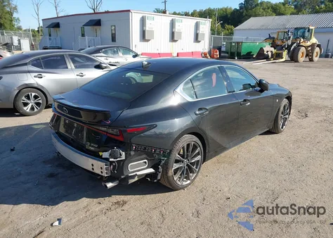 2021 Lexus Is 350 F Sport z USA, uszkodzony, nr VIN JTHGZ1E21M5022147